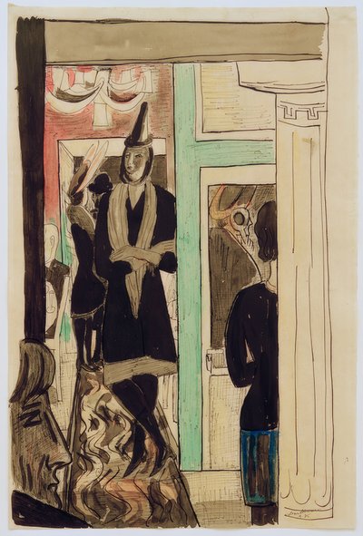 Café (telefone) de Max Beckmann