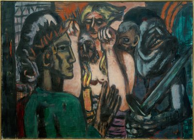 Cristo no limbo de Max Beckmann