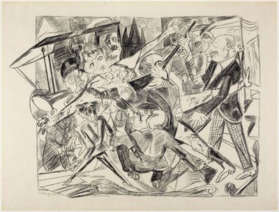 O martírio de Max Beckmann