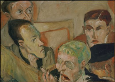 Os arguidos de Max Beckmann