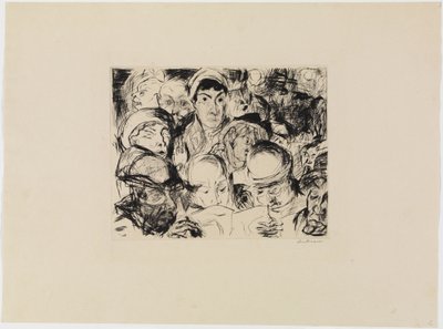 A declaração de guerra de Max Beckmann