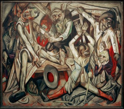 A noite de Max Beckmann