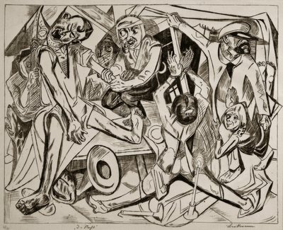 A noite de Max Beckmann