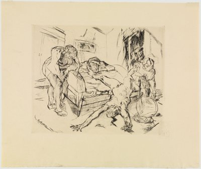 A noite de Max Beckmann