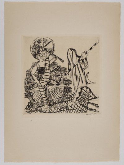 Os equilibristas de Max Beckmann