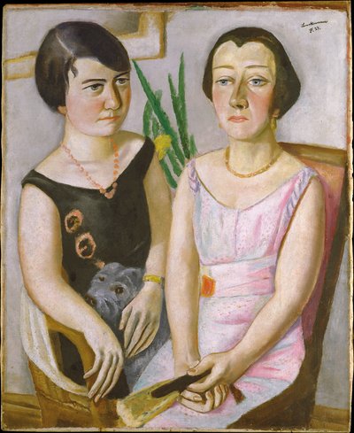 Retrato duplo de Max Beckmann