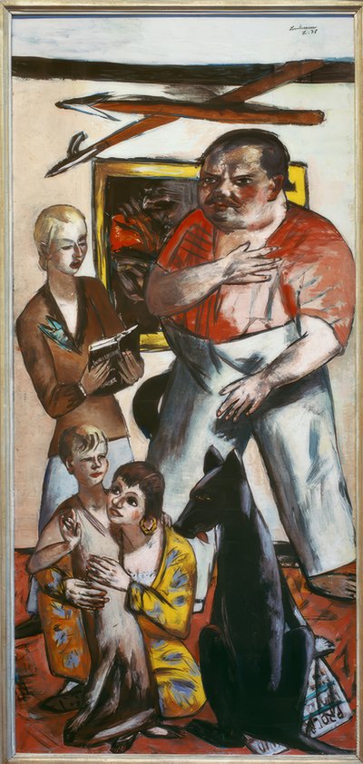Foto de família George de Max Beckmann