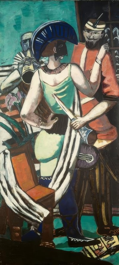 Shrovetide Paris de Max Beckmann