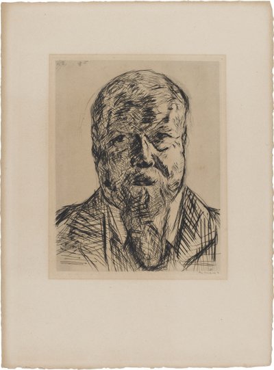 Conselheiro privado Dr. Carl Robert (1850-1922) de Max Beckmann