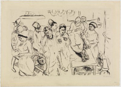 Grande operação de Max Beckmann