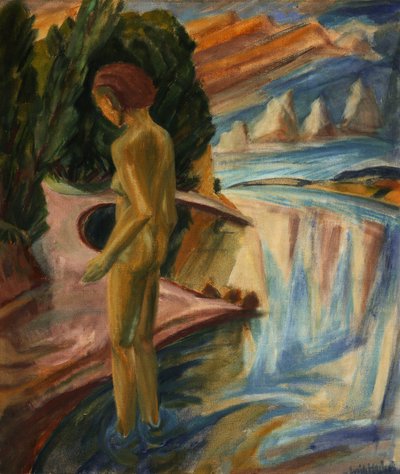 Colheita do Feno de Max Beckmann