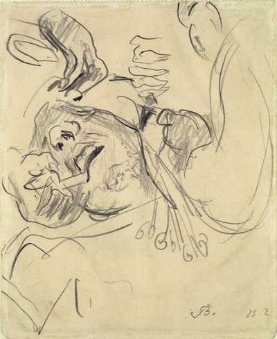 Paciente de Cirurgia da Cabeça de Max Beckmann