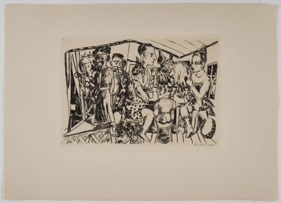 Nos bastidores de Max Beckmann
