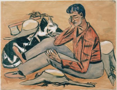 Lumberjack de Max Beckmann