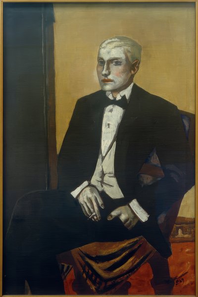 Jovem Argentino de Max Beckmann