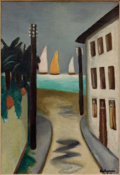 Pequena paisagem. Viareggio de Max Beckmann
