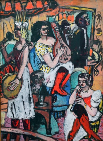 Orquestra feminina de Max Beckmann