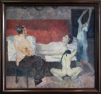 Grande cena de morte de Max Beckmann