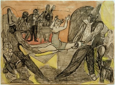 Boate em Nova Iorque de Max Beckmann