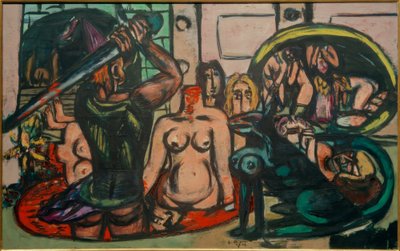 Perseus (Hércules) última tarefa de Max Beckmann