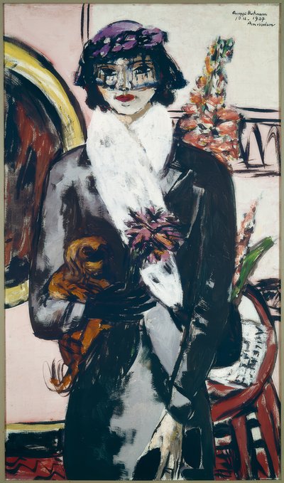 Quappi de pele branca de Max Beckmann