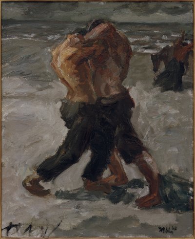 Rivais: casal de ringer de Max Beckmann