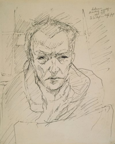 Auto-retrato de Max Beckmann