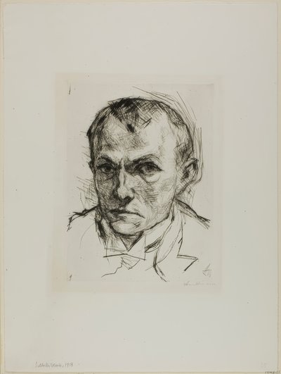 Auto-retrato de Max Beckmann