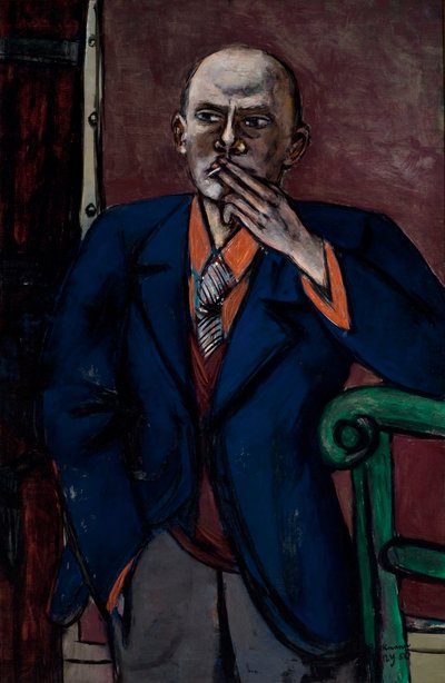 Autorretrato 1950 de Max Beckmann