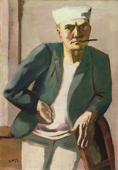 Auto-retrato de Max Beckmann