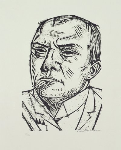 Auto-retrato de Max Beckmann