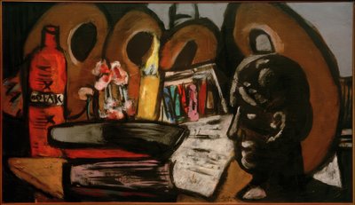 Natureza Morta com Paletes de Max Beckmann