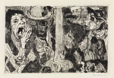 Rua II de Max Beckmann