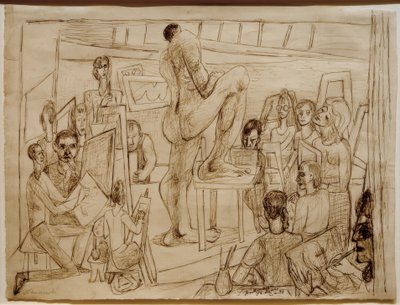 Estudante de Max Beckmann