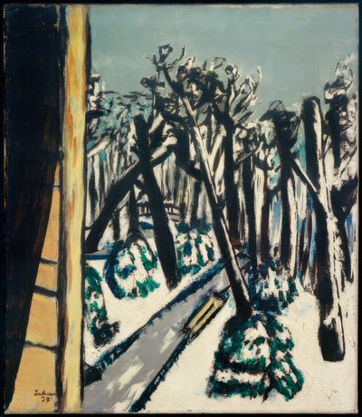 Jardim Zoológico no Inverno de Max Beckmann