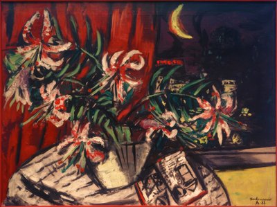 lírios da Coroa do Turco de Max Beckmann