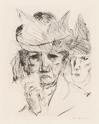 Mulher que chora de Max Beckmann