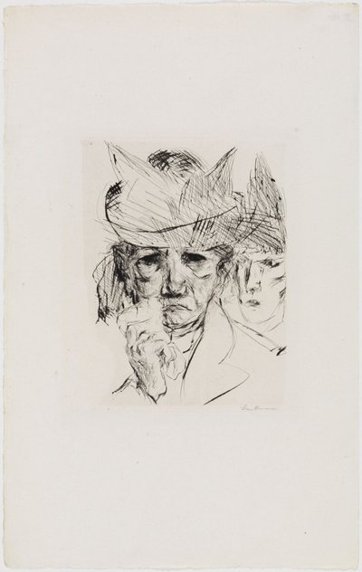 Mulher a chorar de Max Beckmann