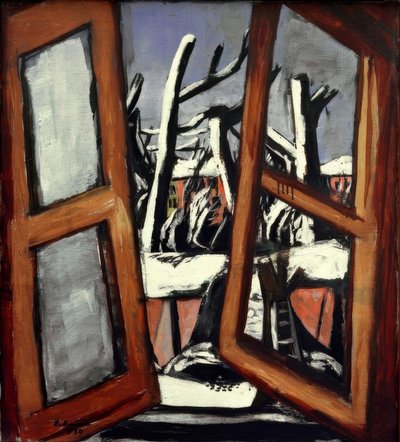 Paisagem de inverno de Max Beckmann