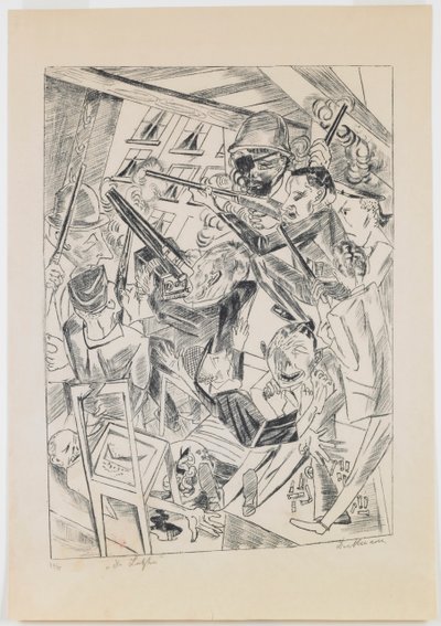 prato 10: Os Últimos de Max Beckmann