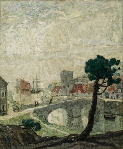 Ancient Seaport, 1921. de Max Bohm