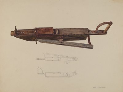 Plantador de Milho, c. 1938. de Max Fernekes