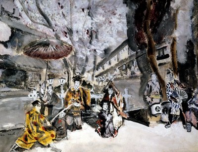 O jardim japonês, c1900-1944 de Max Jacob