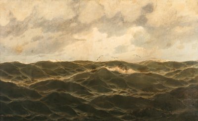 Alemão: Grande peça marinha de Max Jensen