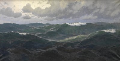 Grande peça marinha de Max Jensen