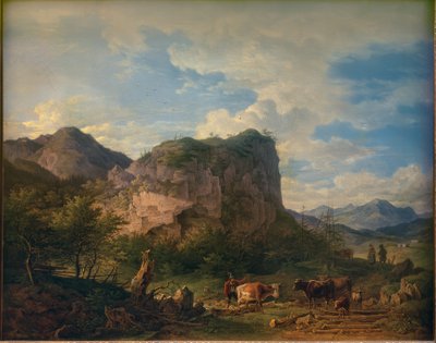 paisagem de Max Joseph Wagenbauer