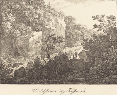 Waldstrom bey Teissnach de Max Joseph Wagenbauer