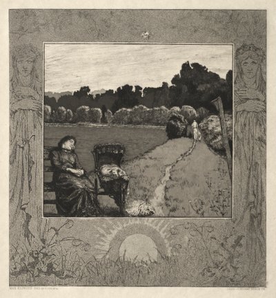 Criança, Da Morte, Parte I, Opus XI Criança, Da Morte, Parte I, Opus XI, 1889. de Max Klinger