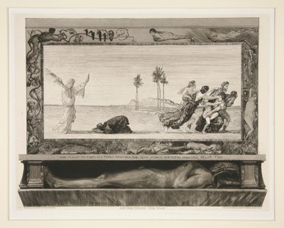 Morte o Salvador, de Vom Tode (On Death) de Max Klinger