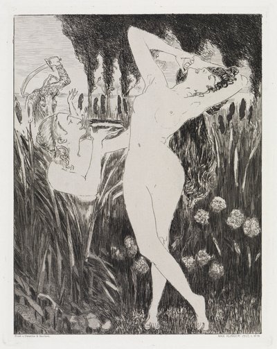 A taça (Tenda, opus XIV, parte 1, n.º 15) de Max Klinger